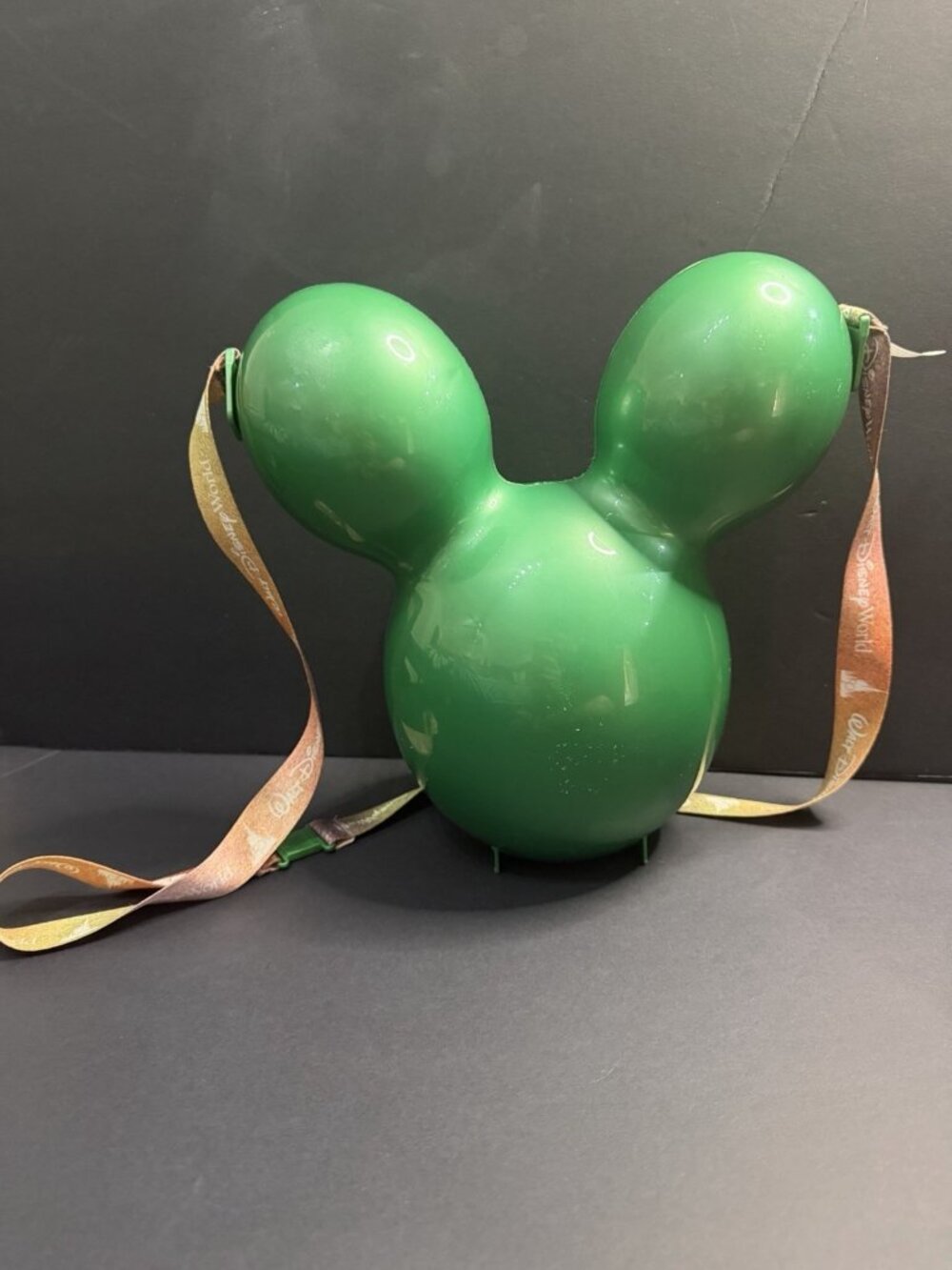 Walt Disney World 50th Anniversary Green Mickey Balloon Popcorn Bucket